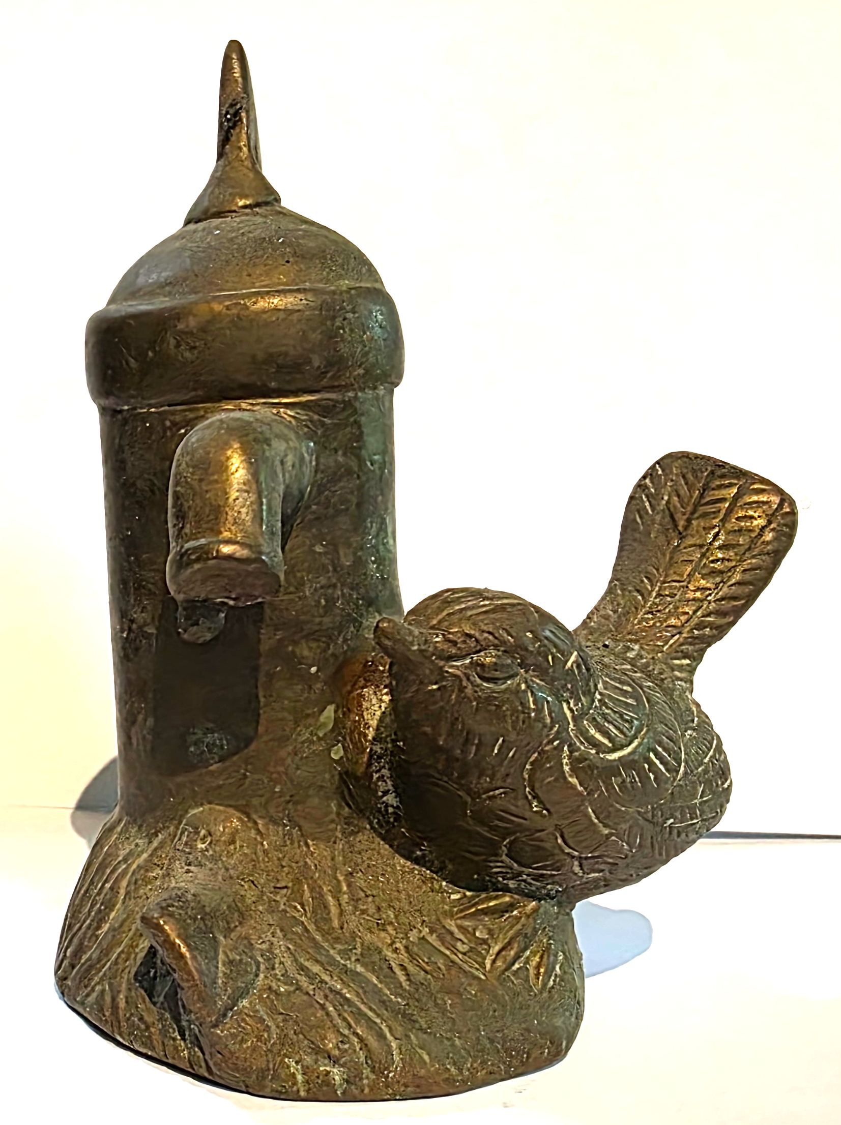 (image for) Wren at a Water Pump Tiller Pin